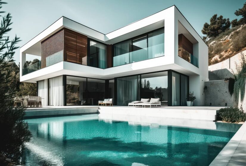 Rolling hills estate