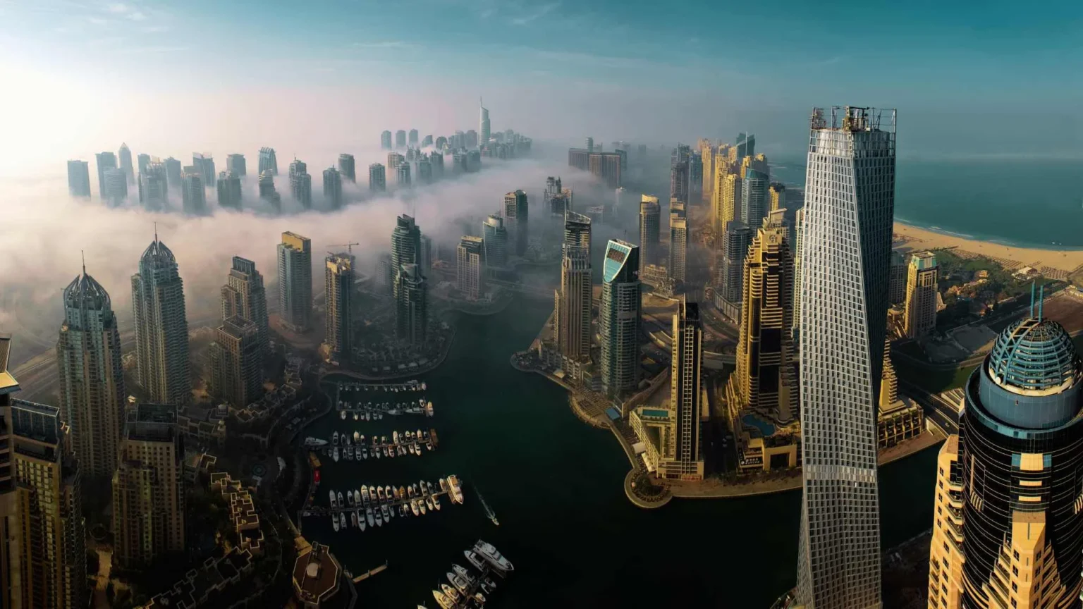 Dubai's thriving economy and business district